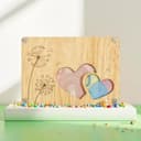 MLWSKERTY Fermasoldi Artigianale in Legno | Fermasoldi in Legno Artigianale Personalizzato Fatto a Mano, per Uso Quotidiano - 8