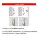 NUOVO 10 Zoll hölzerne runde Wanduhr Stille und Nicht tickende Retro Wanduhr für Wohnzimmer Schlafzimmer Küche (26 cm / 10") - 6