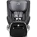 BRITAX RÖMER Seggiolino Auto DUALFIX 2 Z-LINE Girevole a 360° ISOFIX Bambini da 61 a 105 cm i-SIZE (Gruppo 0+/1) da 3 Mesi a 4 Anni, Midnight Grey - 2