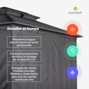 Blumfeldt Cenador 4x3m, Cenador Jardín con Techo de Acero Galvanizado y Cortinas, Armazón de Aluminio, Mosquitera Incluida, Fácil Montaje, Resistente al Clima, Gazebo para Exterior - 5