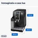 De'Longhi Dinamica Plus ECAM382.70.B, Macchina Automatica per Caffè in Chicchi, Macchina Cappuccino con Tecnologia LatteCrema, Macchina Espresso con 18 Ricette, Schermo TFT 3,5", 1450W, Nero - 7