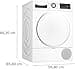 Bosch WQG233D20 Heat Pump Dryer for 8 kg Laundry, Series 6, 176 kWh per Year, Auto Dry, Anti Vibration Design, Sensitive Drying System, Environmentally Friendly Coolant, White - 6