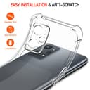 iVoler Klar Hülle für Realme GT Neo 3T / Realme GT Neo 2 / Realme GT 2 mit 3 Stück Panzer Schutz Glas, Dünne Weiche TPU Silikon Transparent Stoßfest Schutzhülle Durchsichtige Kratzfest Handyhülle Case - 5