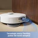 Mova E40 Ultra Robot Aspirapolvere e Lavapavimenti, Potenza 19000Pa, Tecnologia Mocio MaxiReach, Spazzola Laterale Antigroviglio, Stazione All-in-One, 75 Giorni di Pulizia Automatica,Bianco - 3