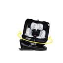 Cosatto Get Set Grow iSize Car Seat - 360 Rotating Swivel Spin - Group 0+123, 0-36 kg, 0-12years, ISOFIX, Top Tether, Extended Rear Facing, Exclusive Anti Escape System Included (Foxed) - 1