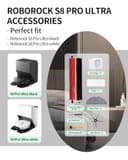 NexHarb 21 piezas de repuesto para Roborock S8 Pro Ultra accesorios 6 paños de fregado, 6 cepillos laterales, 4 bolsas para polvo, 2 filtros y cepillo principal Duoroller - 2