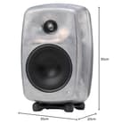 Genelec 8030CRW Aluminium Studio Monitor (Single Unit) - 3
