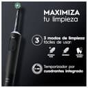 Oral-B Vitality Pro Cepillo de Dientes Eléctrico con Mango Recargable y 1 Cabezal, Diseñado Por Braun, Regalos Originales - Negro - 3