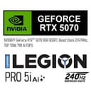 Lenovo Legion Pro 5i, Notebook Gaming, Intel Core i9-14900HX, RAM DDR5 32Gb, SSD 1 Tb, Display HDR 16" WQXGA DCI-P3 100% 240Hz, Nvidia Geforce RTX 5070, Tastiera RGB QWERTY, Win 11Pro, Ready to Use - 6