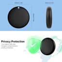 Air Tags-Android Smart Tag, Bluetooth Tracker, Compatible with Google's ‘Find My Device’ App (Android Only) for Keys, Luggage, Backpacks, Purses, and Other Items (Black, 4 Pack) - 4