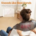 Brelley Masajeador Cervical y Espalda, Masaje con Calor Relajante, Ideal para Aliviar el Dolor Muscular, Regalo para Mujeres y Hombres, Mamá y Papá - 2