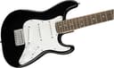 Squier by Fender Electric Mini Stratocaster, Electric Guitar, Laurel Fingerboard, Black - 3