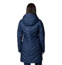 Columbia Damen Lange Steppjacke mit Kapuze, Heavenly - 2