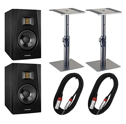 ADAM Audio Adam Audio T5V 5" Studio Monitors with Desktop Stands & Cables