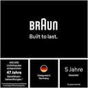 Braun Smart IPL Geräte Haarentfernung Skin i·expert 7 — Professionelle Dauerhafte Laser Haarentfernung für Zuhause, Designed in Germany — Inkl. Etui, Venus Rasierer, 3 Aufsätze — PL7311, Weiß/Rosegold - 9