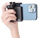 KIWIFOTOS Smartphone Hand Grip Holder Stabilizer with Wireless Remote Vlogging Video Filming Compatible with iPhone 17 16 15 14 13 12 iOS & Andriod Phones Galaxy MATE MI PIXEL Phone Width 59-85mm - 1