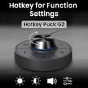 BenQ Creative Pro PD3225U Monitor da design Mac 32” 4K UHD 3840x2160, 2000:1, IPS, Thunderbolt 3, Display P3, DCI-P3, sRGB, Rec.709, HDR, KVM, Hotkey Puck G2, ICCSync, KVM - 8