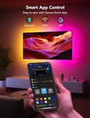 Govee LED TV Backlight, 2.4M RGBIC Backlight for 40-50 inch TV, Smart LED Strip with Bluetooth Wi-Fi and App Control, Works with Alexa and Google Assistant, Music Sync, 76 Profiles - 4