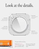 Spigen Classic C1 Funda con Soporte para Filtro de Aire Integrado Compatible con Mac Mini M4 / M4 Pro Chip (2024) - Tangerine - 5