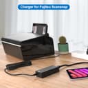 Adattatore di alimentazione 16 V per Fujitsu iX1600 iX1400 iX500 iX1500 SV600 S510 Caricabatterie ScanSnap per Canon Pixma iP90 iP100 iP110 iP90v Cavo di ricarica per stampante a getto d'inchiostro - 2