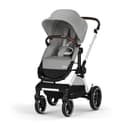 Cybex Eos Lux SLV B/Stone Grey-mid grey PU1 - 1