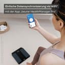 Beurer BF 990 Körperfettwaage mit Handsensoren, Digitale Personenwaage mit App-Anbindung via WIFI/Bluetooth, 25 Messwerte, Überkreuzmessung mit 8 Elektroden, Datenübertragung zu Apple Health & co. - 5