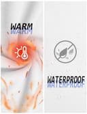 TACVASEN Women Jacket Waterproof 3 in 1 Jackets Skiing Jacket Winter Warm Fleece Jacket Ski Snow Parka Work Windbreaker - 4