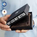 Berliner Bags Vintage Geldbörse Peter, Portmonee aus Leder, Geldbeutel mit TÜV-geprüftem RFID-Schutz, für Herren – Braun - 3