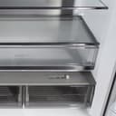 CHiQ Frigorifero americano Cross Door,Total No Frost, Grande capacità 415 Litri,Zona multi-temperatura Care+,SuperCool,182.5cm,compressore Smart Inverter,37db,Nero,Frigo 4 porte - 8