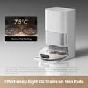 dreame L40 Ultra AE Robot Vacuum and Mop, 19,000Pa Suction, Diverse Brush Selection, Flexible Mop & 75°C Self Cleaning Washboard, All-in-One Station, Tangle-Free, Auto Refill, Voice Control - 6