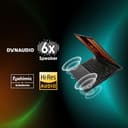 MSI Stealth A18 AI+ 18" 16:10 UHD+ 120Hz Gaming laptop- (Ryzen AI 9 HX 370, NVIDIA GeForce RTX 5090, 64GB RAM, 2TB SSD, Windows 11 Home Premium) - Midnight Black - 7