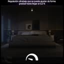 Philips Hue Bombilla A60 Smart LED, White and Color Ambiance, base E27, 6 W, luz espectro completo 1000-20.000 K, 810 lm, regulable, funciona con Alexa, Google Assistant y Apple Home, paquete de 3 ud - 4