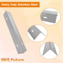 MixRBBQ Grill Replacement Parts for Napoleon Prestige 500 and Built-in Prestige 500, Stainless Steel 7-Pack Heat Plates, 4-Pack Burner and 2-Pack Grate Grid for Napoleon - 5