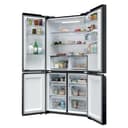 Haier Cube 90 Series 3 American Fridge Freezer - Dark Inox - E Rated - 3
