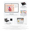 Samsung Galaxy Tab S10 Ultra AI Tablet Android, 12 GB de RAM, 512 GB de Memoria, Pantalla AMOLED, Revestimiento antirreflectante, Incluye S Pen, WiFi, Moonstone Gray, 36 Meses de garantía del - 5