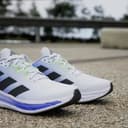 Adidas Hombre Questar 3 Running Shoes, FTWR White/Core Black/Cobalt Blue, 43 1/3 EU - 20
