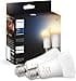 Philips Hue White Ambiance Lampadina LED Smart, Bluetooh, E27, 6W, Dimmerabili, Luce Bianca da Calda a Fredda, Bianco, confezione da 2 - 1