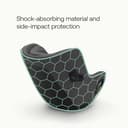 Bugaboo Owl by Nuna Isofix Car Seat from Birth to 4 Years, 0-18 kg, 360 Degrees Rotation, Rear and Front Facing, Group 0+/1, Ultimate Comfort and Safety, Black - 6