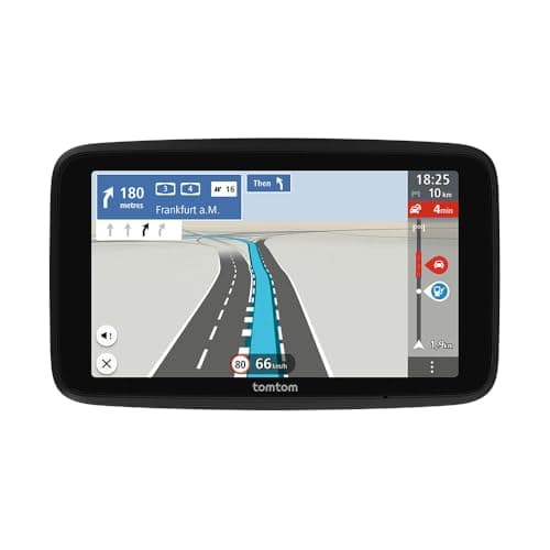 TomTom Car Sat Nav GO Classic 2nd (5 inch, with Traffic information, speed cam alert trial, Europe Map updates included, updates via WiFi, Moving Lane Guidance, integrated reversible mount)