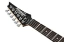 Ibanez Gio GRX70QA-TKS Transparent Black Sunburst - Electric Guitar - 5