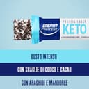 Enervit, Protein Snack Keto Coco Choco Almond, -70% di Zuccheri, Ricco in Proteine, Per il Controllo del Peso, Indicato per la Keto Diet, VeganOK, Senza Glutine, 8 Barrette da 35g - 3