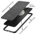 Kepuch Silklike Hülle für Realme GT Neo 6, GT Neo6 SE, GT 6, GT 6T - Hüllen Case Eingebaute Metallplatte für Realme GT Neo 6, GT Neo6 SE, GT 6, GT 6T - Schwarz - 3