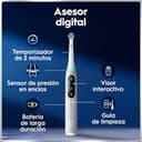 Oral-B iO 6 Cepillo De Dientes Eléctrico Gris Con Mango Recargable, 3 Cabezales y 1 Estuche De Viaje, 5 Modos De Cepillado Con Blanqueamiento Dental, Sensor De Presión, Diseñado Por Braun - 5