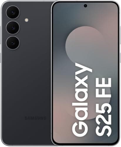Samsung Galaxy S25 FE 128GB JetBlack AI Smartphone ohne Vertrag, AI Handy mit Android 15, 8 GB RAM, 128 GB Speicher ohne Simlock (JetBlack)