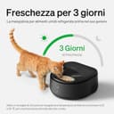 PETLIBRO Distributore Automatico Cibo Gatti Umido, Raffreddamento a Semiconduttore, 2,4 GHz Controllo Wi-Fi Smart App, Dispenser Automatico Cibo Umido, Fresco per 3 Giorni - 2