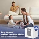 12 Bolsa para Polvo para Roborock S8+/S8 Pro Ultra/S7 MaxV Ultra/Q7 Max+/Q8 Max+/Q5 Pro+/Q5 Max+/Q10 X5+/S5+, Q7 M5+/L5+ Aspiradora Robot, Bolsas de Repuesto 3,6 L - 5