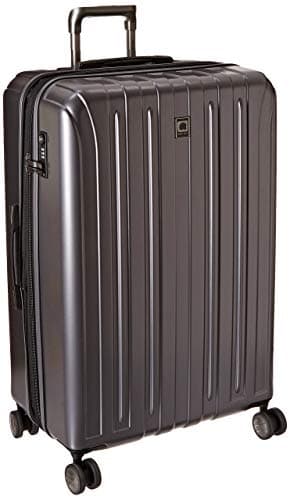 DELSEY Paris Unisex-Adult Titanium Hardside Expandable Luggage with Spinner Wheels, Graphite, Checked-Large 29 Inch