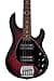 Sterling by Music Man StingRay Ray5 HH Ruby Red Burst Satin 5-snarige elektrische basgitaar (GSU RAY5HH-RRBS-R1) - 5