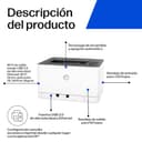 HP Color Laser 150nw 4ZB95A, Impresora Láser Monofunción A4 a Color, impresión a Doble Cara Manual, Wi-Fi, Ethernet, USB 2.0 Alta Velocidad, Compatible Smart App, Panel de Control LED, Blanca - 4