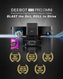 ECOVACS DEEBOT X9 Pro Omni Robot Vacuum Cleaner and Mop, Blast™ 16,600 Pa Suction, OZMO Roller Instant Auto-Wash Mop, ZeroTangle™ 3.0, Triple Lift System, AI Smart Navigation - 10